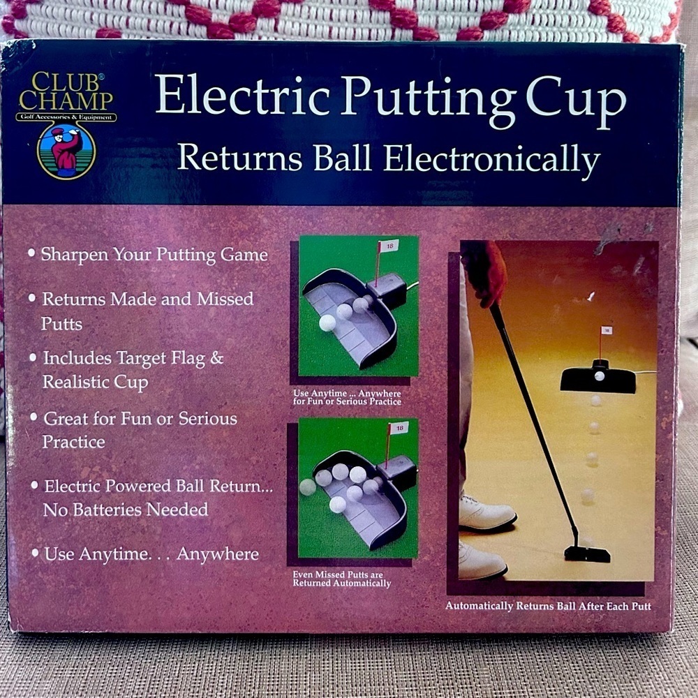 ⛳️ Club Champ Electric Putting Cup
